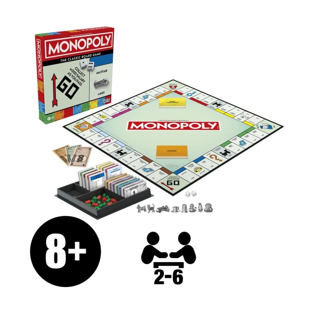 Hasbro Monopoly: Classic Refresh (English Language) (G0009)