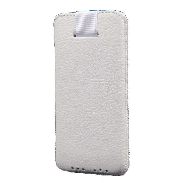 Θήκη Protect Ancus για Apple iPhone SE/5/5S/5C Old Leather Λευκή