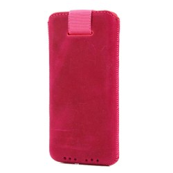 Θήκη Protect Ancus για Apple iPhone SE 5 5S 5C Nokia 105 TA-1174 και Huawei Y360 Δέρμα Φούξια