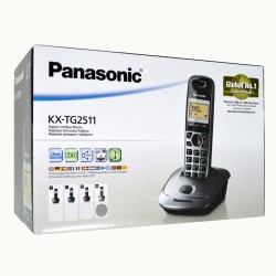 Ασύρματο Ψηφιακό Τηλέφωνο Panasonic KX-TG2511GRM Ασημί