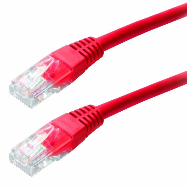 Καλώδιο Δικτύου Jasper CAT5E UTP CCA 5m Κόκκινο Patch Cord