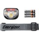 Φακός Κεφαλής Energizer Vision HD+ Focus IPX4 3 LED 400 Lumens με Μπαταρίες AAA 3 Τεμ. Γκρί