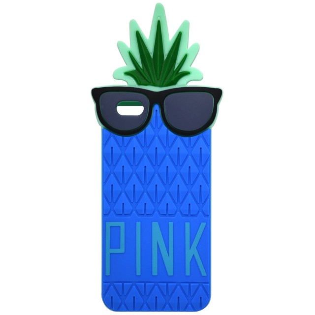 Θήκη Σιλικόνης Ancus Pineapple για Apple iPhone 6 Plus/6S Plus Μπλέ