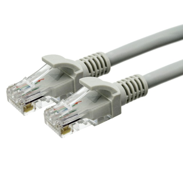 Καλώδιο Δικτύου Jasper Cat 6 UTP CCA 3m Γκρί Patch Cord