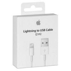 Καλώδιο σύνδεσης Apple για iPhone 5/5S/5C/6 Lightning MD819ZM Γνήσιο 2m
