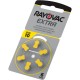 Μπαταρίες Ακουστικών Βαρηκοΐας Rayovac 10 Extra Advanced 1.45V Τεμ. 6