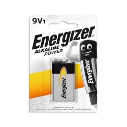 Μπαταρία Power Alkaline Energizer 6LR61 size 9V Τεμ. 1