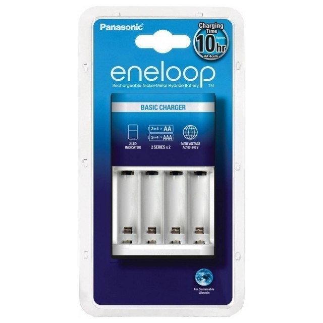 Φορτιστής Μπαταριών Panasonic Eneloop BQ-CC51E για AA/AAA