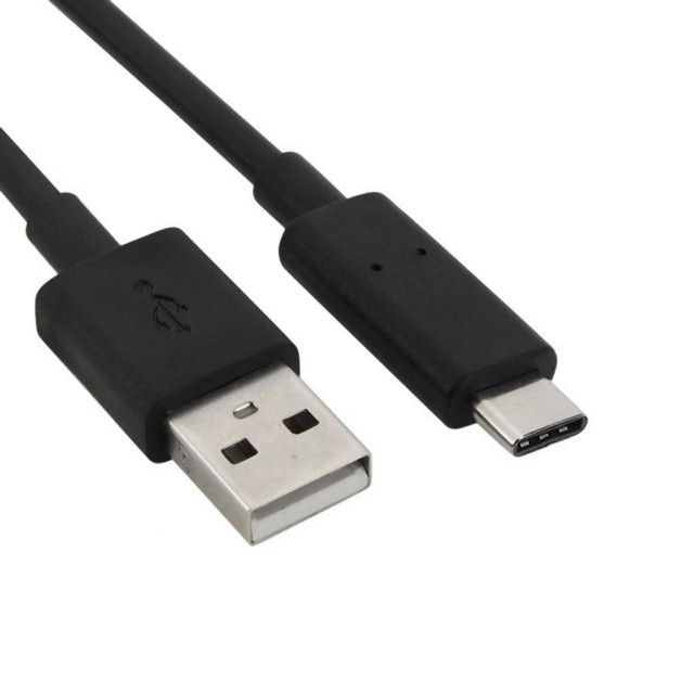 Καλώδιο σύνδεσης Ancus USB σε USB-C 2,1Α Μαύρο 1m