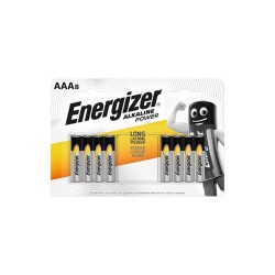 Μπαταρία Αλκαλική Energizer Alkaline Power LR03 size AAA 1.5V Τεμ. 8