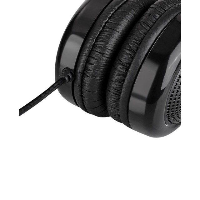 Ακουστικά Stereo Hoco W5 Manno 3.5mm Μαύρα με Μικρόφωνο και Πλήκτρο Ελέγχου