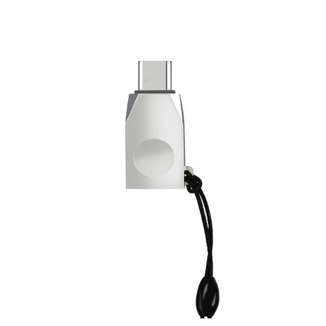 OTG Hoco UA9 USB-C σε USB 3.0 Θηλυκό Ασημί