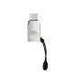 OTG Hoco UA9 USB-C σε USB 3.0 Θηλυκό Ασημί
