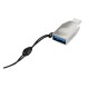 OTG Hoco UA9 USB-C σε USB 3.0 Θηλυκό Ασημί