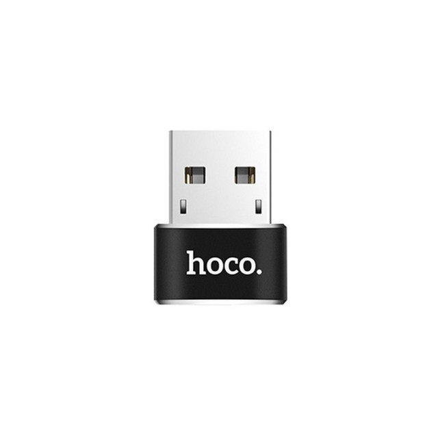 Αντάπτορας Hoco UA6 USB σε USB-C Μαύρο