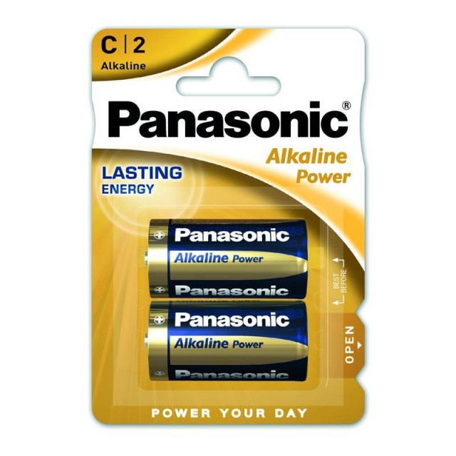 Μπαταρία Αλκαλική Panasonic Alcaline Power LR14APB/2BP size C Τεμ. 2