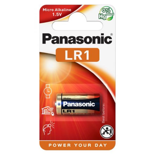 Μπαταρία Αλκαλική Panasonic Micro Alkaline LR1L/1BE 1.5V Τεμ. 1