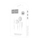 Hands Free Hoco L10 Earphones Stereo USB-C Συμβατά με Συσκευές USB-C Xiaomi Huawei Oppo Google Pixel  Άσπρο 1.2μ