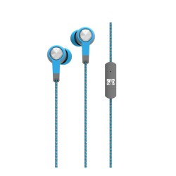 Hands Free Body Glove Blast Earphones Stereo 3.5mm Μπλε με Μικρόφωνο και Καλώδιο Κορδόνι