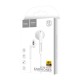 Hands Free Hoco M39 Rhyme Sound Earphones Stereo 3.5mm Λευκά με Μικρόφωνο και Πλήκτρο Λειτουργίας