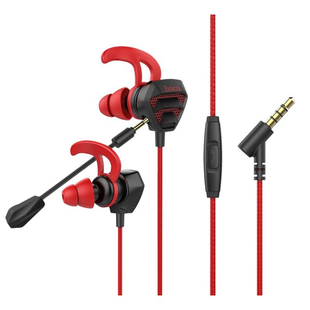 Hands Free Hoco M45 Promenade Earphones Stereo 3.5mm Μαύρα με Μικρόφωνο και Πλήκτρο Λειτουργίας