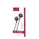 Hands Free Hoco M57 Sky Sound Earphones Stereo 3.5 mm Μαύρα με Μικρόφωνο και Πλήκτρο Λειτουργίας