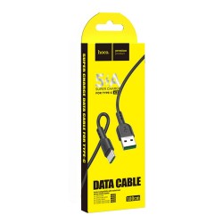 Καλώδιο Hoco X33 Surge USB σε USB-C Fast Charging 5A Μαύρο 1m