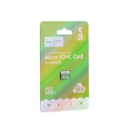 Κάρτα Μνήμης Hoco MicroSDHC 8GB Class 10