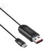 Καλώδιο σύνδεσης Hoco U29 LED Display USB σε Micro-USB 2.0A Fast Charging Λευκό 1m