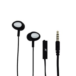 Hands Free Maxcom Soul 2 Stereo Earphones 3.5mm Μαύρα με Μικρόφωνο και Πλήκτρο Απάντησης/Σίγασης