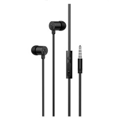 Hands Free Hoco M63 Ancient Sound Earphones Stereo 3.5 mm Μαύρα με Μικρόφωνο και Πλήκτρο Λειτουργίας