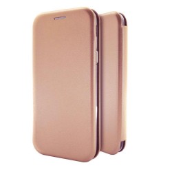 Θήκη Book Ancus Magnetic Curve για Apple iPhone 11 Pro Max TPU Ροζ Χρυσό