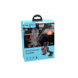 Βάση Στήριξης Αυτοκινήτου Hoco. CAD01 Easy-lock με 360 Περιστροφή Μαύρο - Κόκκινο