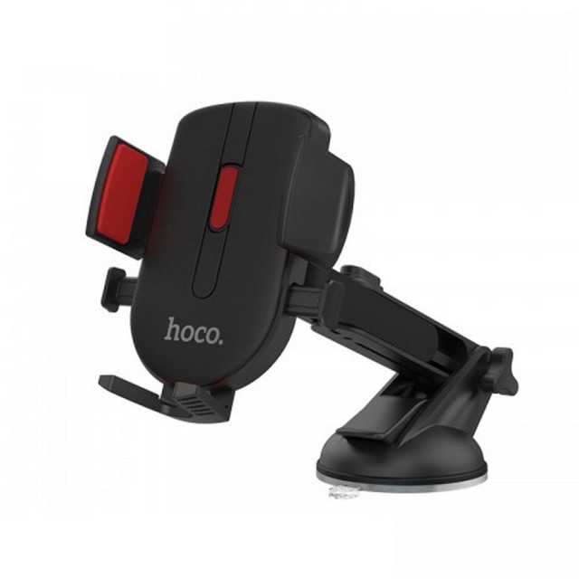 Βάση Στήριξης Αυτοκινήτου Hoco. CAD01 Easy-lock με 360 Περιστροφή Μαύρο - Κόκκινο Βάση Στήριξης Αυτοκινήτου Hoco. CAD01 Easy-lock με 360 Περιστροφή Μαύρο - Κόκκινο