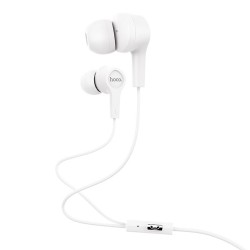 Hands Free Hoco M50 Daitiness  Earphones Stereo 3.5mm με Μικρόφωνο και Πλήκτρο Λειτουργίας 1.2μ Λευκό