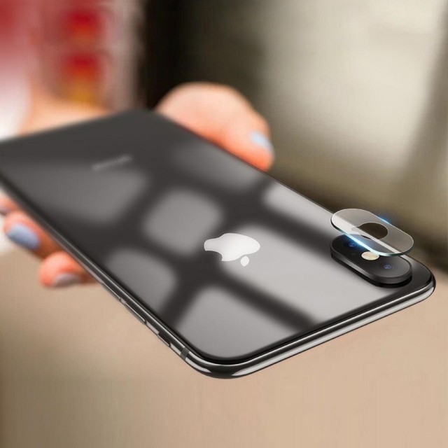 Tempered Glass Hoco V11 Film Protector Κάμερας για Apple iPhone X / XS / XS Max Διάφανο 2τεμ.