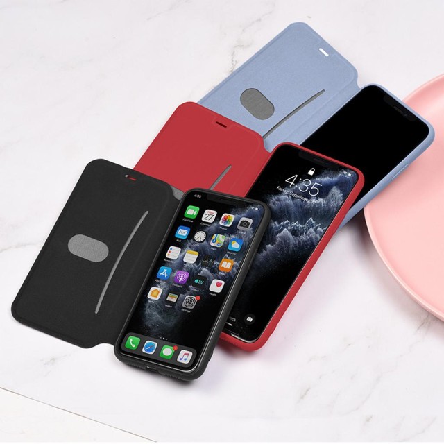 Θήκη Hoco Colorful Series Liquid Silicon για Apple iPhone 11 Pro Κόκκινο