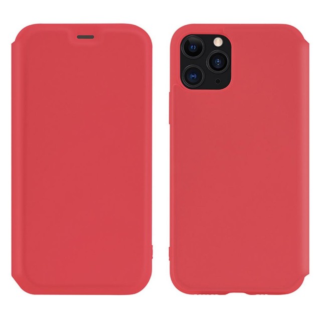 Θήκη Hoco Colorful Series Liquid Silicon για Apple iPhone 11 Pro Κόκκινο