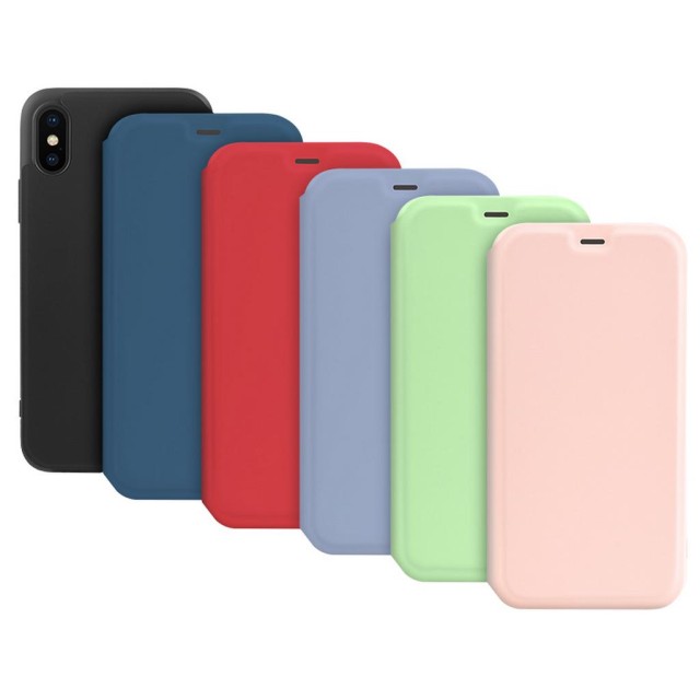 Θήκη Hoco Colorful Series Liquid Silicone για Apple iPhone X / XS Κόκκινη