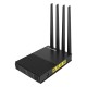 Wireless Router Comfast CF-WR617AC Dual Band 1200Mbps 4x5dBi έως 5.8GHz Μαύρο