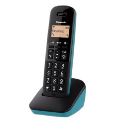 Ασύρματο Ψηφιακό Τηλέφωνο Panasonic KX-TGB610EU Μαύρο - Τυρκουάζ με Πλήκτρο Αποκλεισμού Κλήσεων Ασύρματο Ψηφιακό Τηλέφωνο Panasonic KX-TGB610EU Μαύρο - Τυρκουάζ με Πλήκτρο Αποκλεισμού Κλήσεων