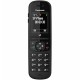 Ασύρματο Ψηφιακό Τηλέφωνο Panasonic KX-TGH710 EU Μαύρο με Έγχρωμη Οθόνη 1.8'' Ανοιχτή Ακρόαση Φραγή Κλήσεων και Δυνατότητα Baby Monitor
