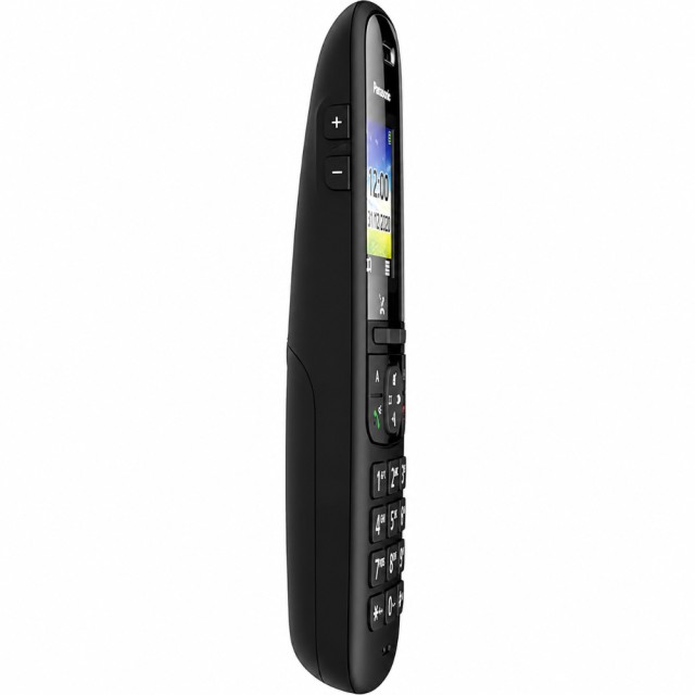 Ασύρματο Ψηφιακό Τηλέφωνο Panasonic KX-TGH710 EU Μαύρο με Έγχρωμη Οθόνη 1.8'' Ανοιχτή Ακρόαση Φραγή Κλήσεων και Δυνατότητα Baby Monitor