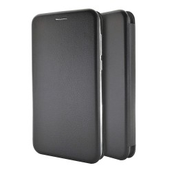 Θήκη Book Ancus Magnetic Curve για Xiaomi Mi Note 10 Lite TPU Μαύρο