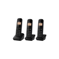 Ασύρματο Ψηφιακό Τηλέφωνο Panasonic KX-TGB613 EU Trio Μαύρο