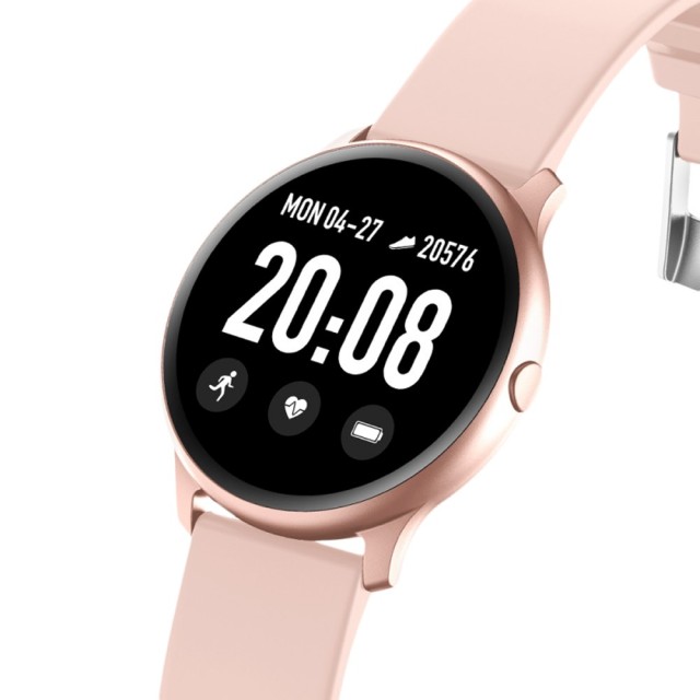 Maxcom Smartwatch FitGo FW32 Neon IP67 140mAh Ροζ Silicon Band