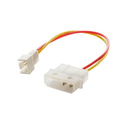 Αντάπτορας με Καλώδιο Akyga AK-CA-36 Molex Αρσενικό / 3 pin 5V Αρσενικό 15cm