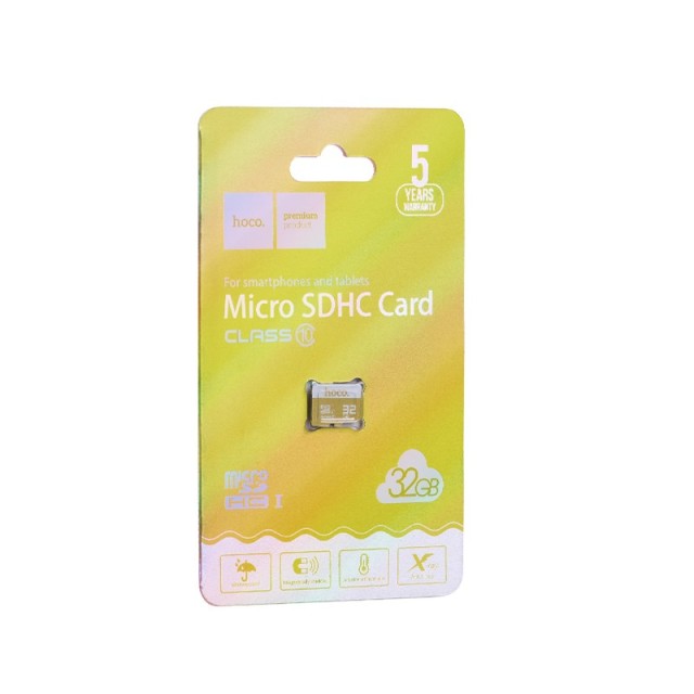 Κάρτα Μνήμης Hoco MicroSDHC 32GB Class 10