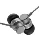 Hands Free Lenovo HF118 Earphones Stereo 3.5mm με Μικρόφωνο και Πλήκτρα Λειτουργίας. Μεταλλικό Μαύρο