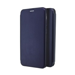 Θήκη Book Ancus Magnetic Curve για Apple iPhone 12 / iPhone 12 Pro TPU Σκούρο Μπλε